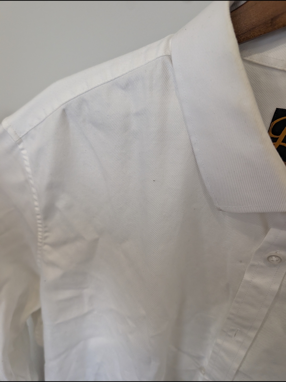 Johnny Bigg Men's Plus Sized Classic White Men's Dress Shirt